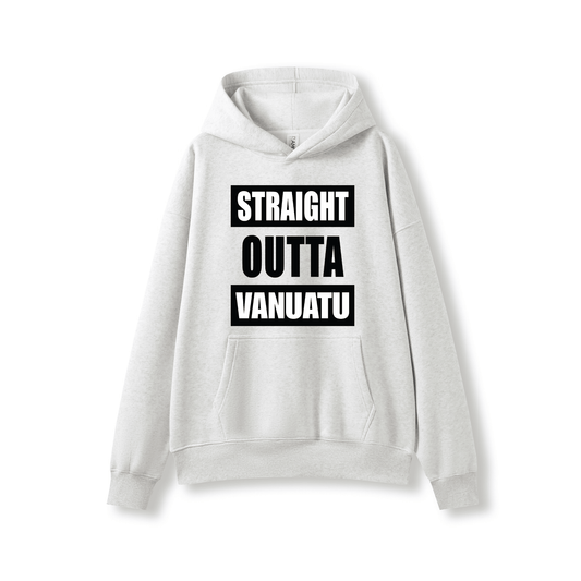 STRAIGHT OUTTA VANUATU | OVERSIZE UNISEX HOODIE - Stick N It