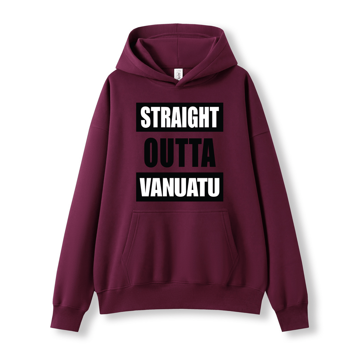 STRAIGHT OUTTA VANUATU | OVERSIZE UNISEX HOODIE - Stick N It