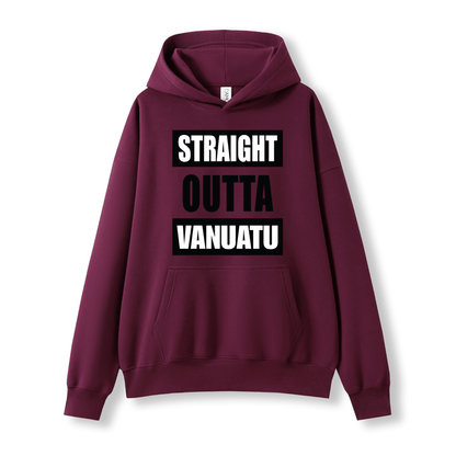 STRAIGHT OUTTA VANUATU | OVERSIZE UNISEX HOODIE - Stick N It