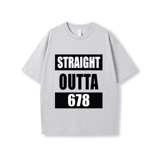 STRAIGHT OUTTA 678 | OVERSIZE UNISEX TEE - Stick N It