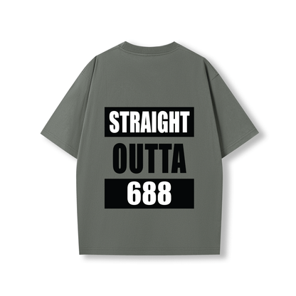 STRAIGHT OUTTA 688 | OVERSIZE UNISEX TEE - Stick N It