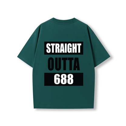 STRAIGHT OUTTA 688 | OVERSIZE UNISEX TEE - Stick N It