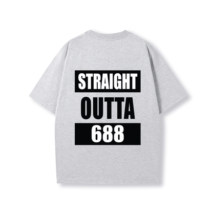 STRAIGHT OUTTA 688 | OVERSIZE UNISEX TEE - Stick N It