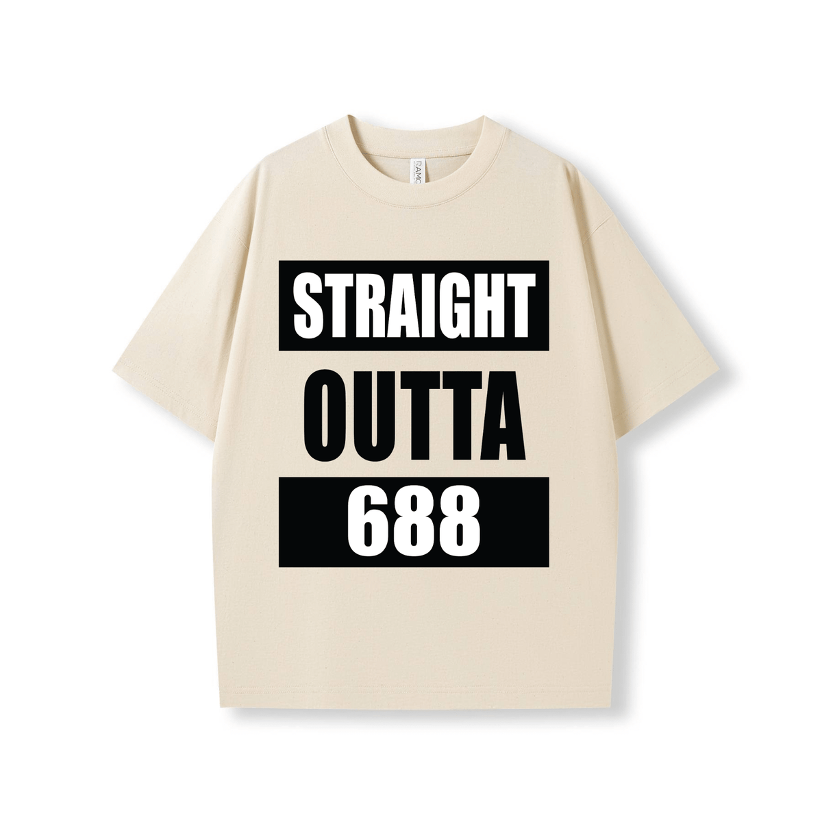 STRAIGHT OUTTA 688 | OVERSIZE UNISEX TEE - Stick N It