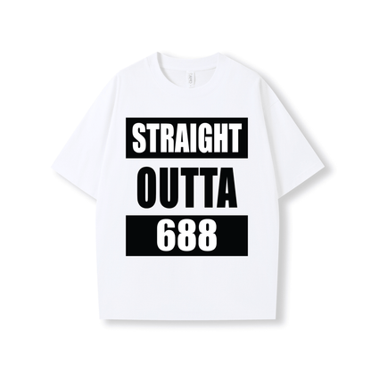 STRAIGHT OUTTA 688 | OVERSIZE UNISEX TEE - Stick N It