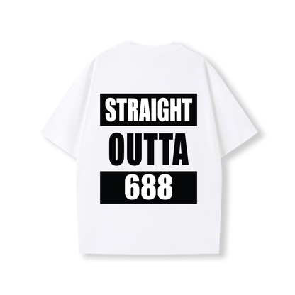 STRAIGHT OUTTA 688 | OVERSIZE UNISEX TEE - Stick N It