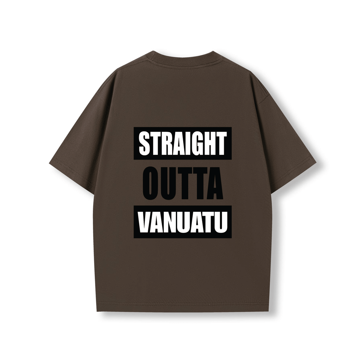 STRAIGHT OUTTA VANUATU | OVERSIZE UNISEX TEE - Stick N It