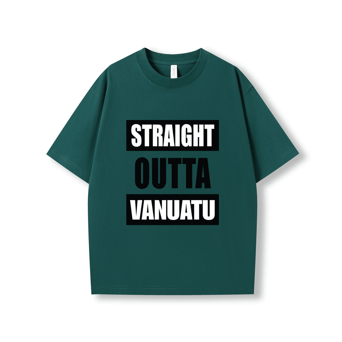 STRAIGHT OUTTA VANUATU | OVERSIZE UNISEX TEE - Stick N It
