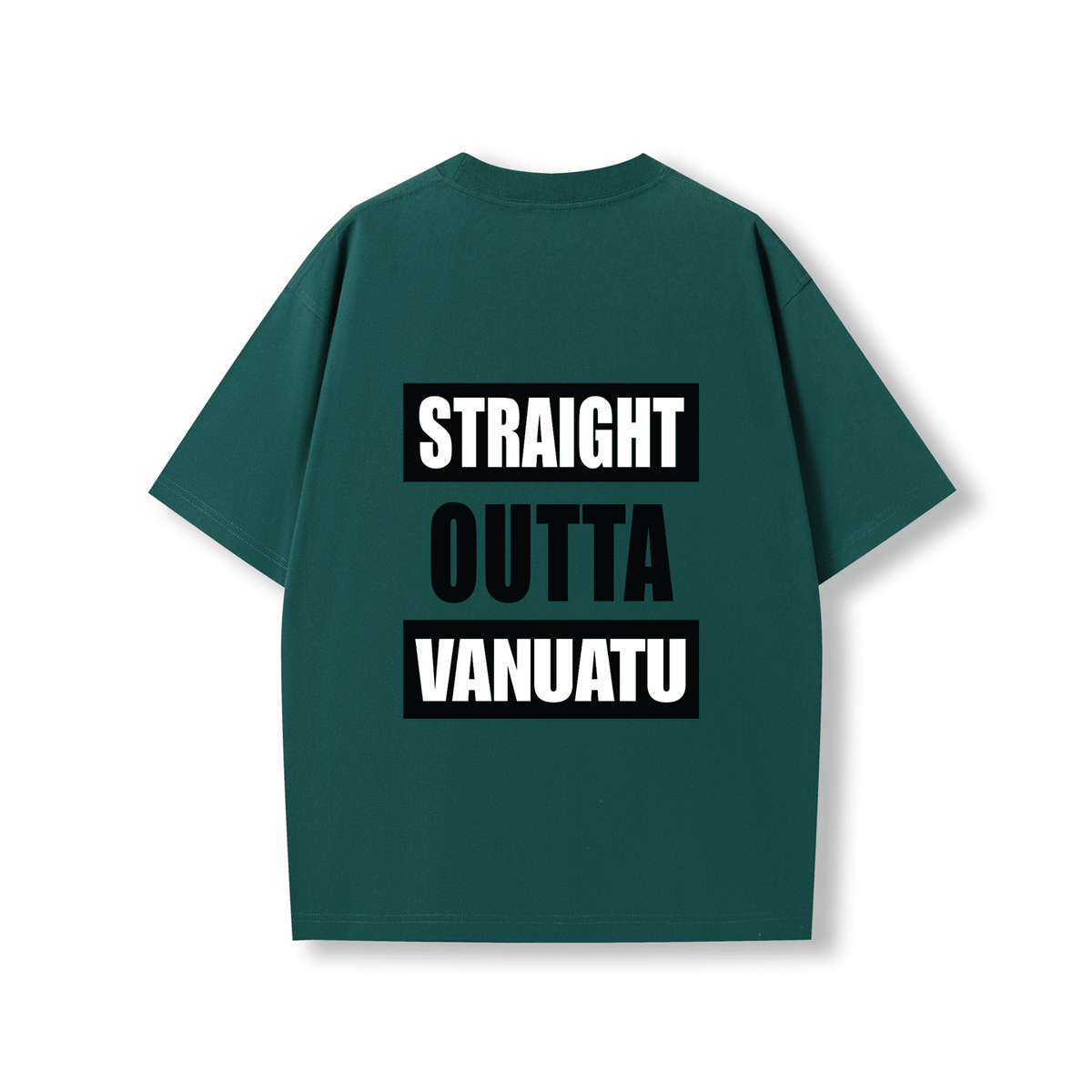 STRAIGHT OUTTA VANUATU | OVERSIZE UNISEX TEE - Stick N It