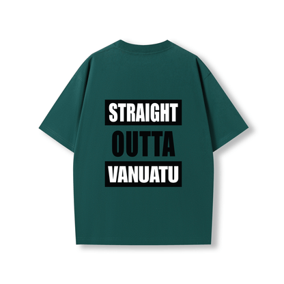STRAIGHT OUTTA VANUATU | OVERSIZE UNISEX TEE - Stick N It
