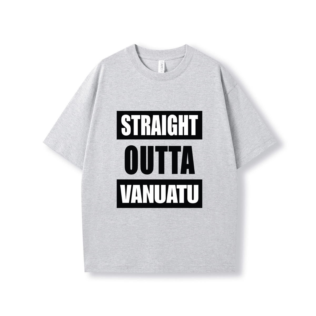 STRAIGHT OUTTA VANUATU | OVERSIZE UNISEX TEE - Stick N It