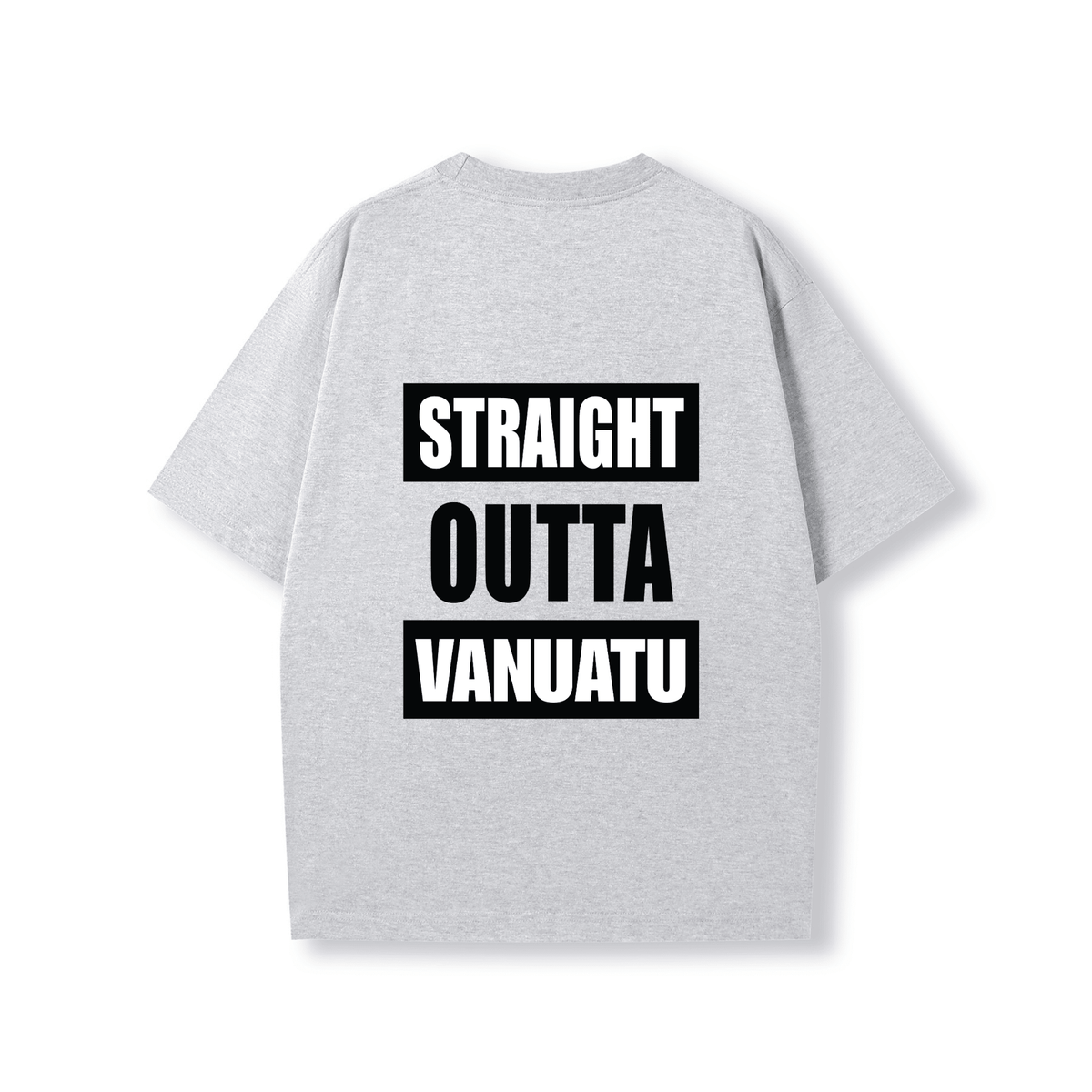 STRAIGHT OUTTA VANUATU | OVERSIZE UNISEX TEE - Stick N It