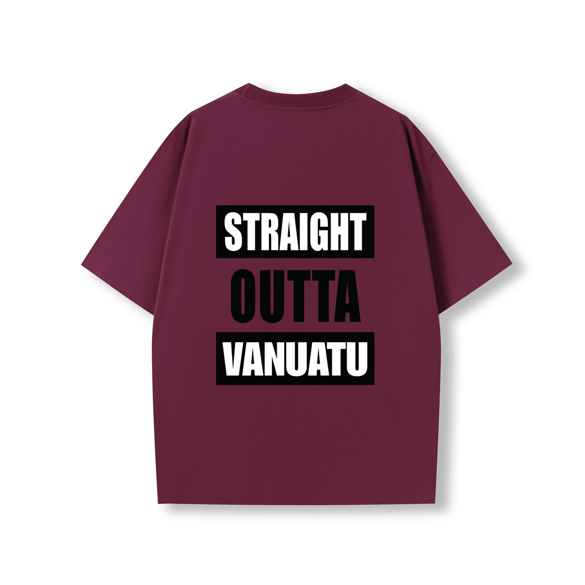 STRAIGHT OUTTA VANUATU | OVERSIZE UNISEX TEE - Stick N It