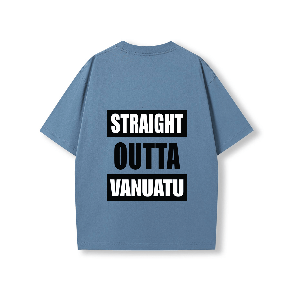 STRAIGHT OUTTA VANUATU | OVERSIZE UNISEX TEE - Stick N It