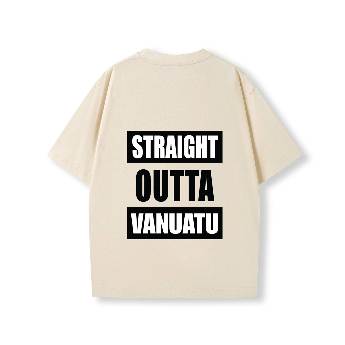 STRAIGHT OUTTA VANUATU | OVERSIZE UNISEX TEE - Stick N It