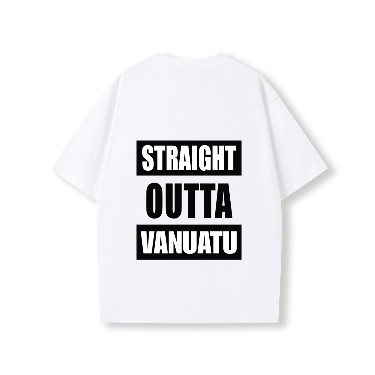 STRAIGHT OUTTA VANUATU | OVERSIZE UNISEX TEE - Stick N It