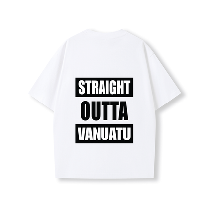 STRAIGHT OUTTA VANUATU | OVERSIZE UNISEX TEE - Stick N It