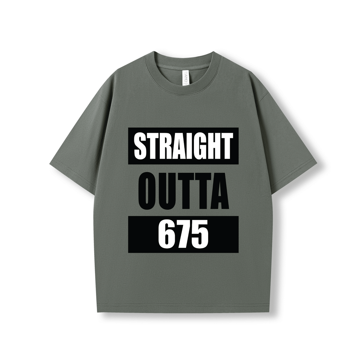 STRAIGHT OUTTA 675 | OVERSIZE UNISEX TEE - Stick N It