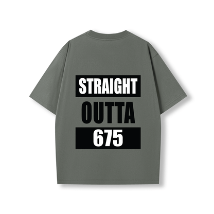STRAIGHT OUTTA 675 | OVERSIZE UNISEX TEE - Stick N It
