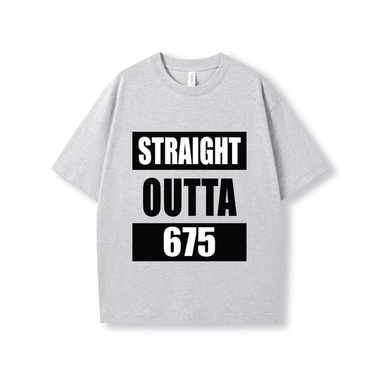 STRAIGHT OUTTA 675 | OVERSIZE UNISEX TEE - Stick N It