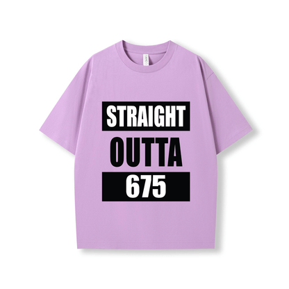 STRAIGHT OUTTA 675 | OVERSIZE UNISEX TEE - Stick N It