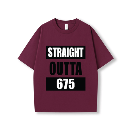 STRAIGHT OUTTA 675 | OVERSIZE UNISEX TEE - Stick N It