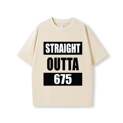 STRAIGHT OUTTA 675 | OVERSIZE UNISEX TEE - Stick N It