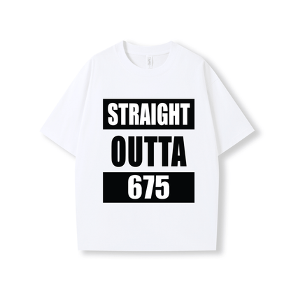 STRAIGHT OUTTA 675 | OVERSIZE UNISEX TEE - Stick N It