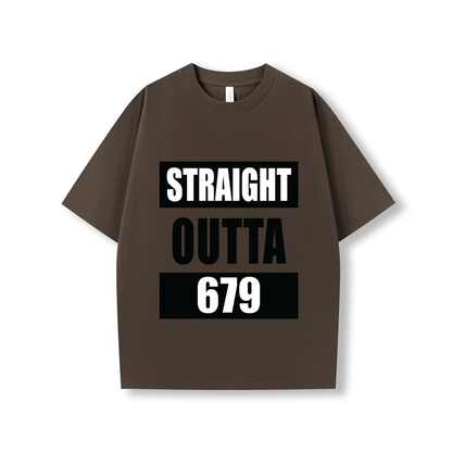 STRAIGHT OUTTA 679 | OVERSIZE UNISEX TEE - Stick N It