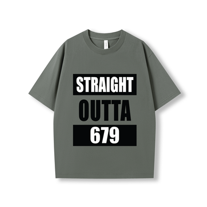 STRAIGHT OUTTA 679 | OVERSIZE UNISEX TEE - Stick N It