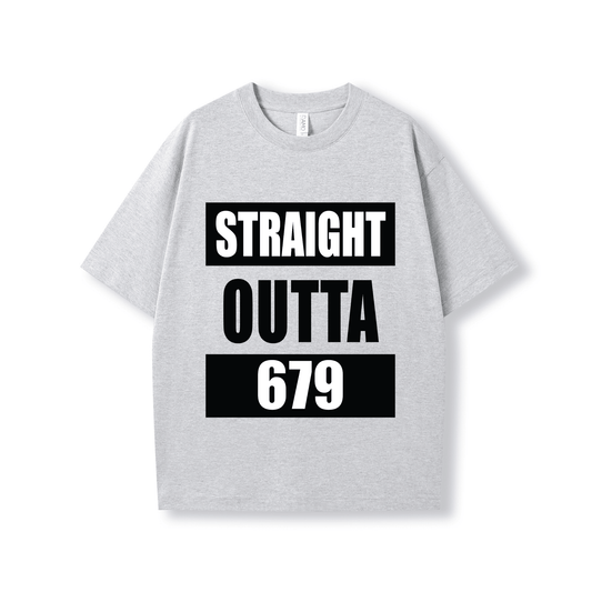STRAIGHT OUTTA 679 | OVERSIZE UNISEX TEE - Stick N It