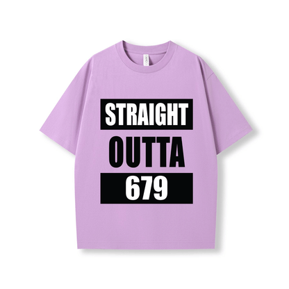 STRAIGHT OUTTA 679 | OVERSIZE UNISEX TEE - Stick N It