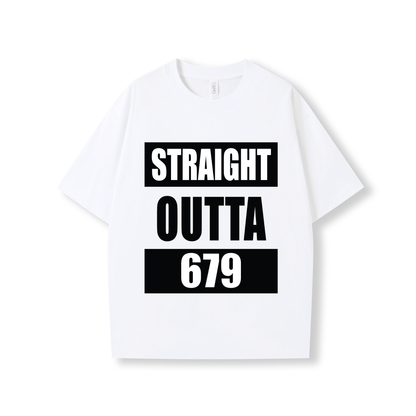 STRAIGHT OUTTA 679 | OVERSIZE UNISEX TEE - Stick N It