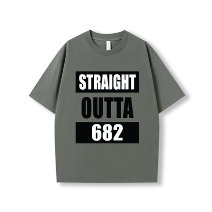 STRAIGHT OUTTA 682 | OVERSIZE UNISEX TEE - Stick N It