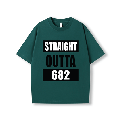 STRAIGHT OUTTA 682 | OVERSIZE UNISEX TEE - Stick N It