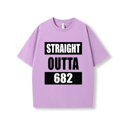 STRAIGHT OUTTA 682 | OVERSIZE UNISEX TEE - Stick N It
