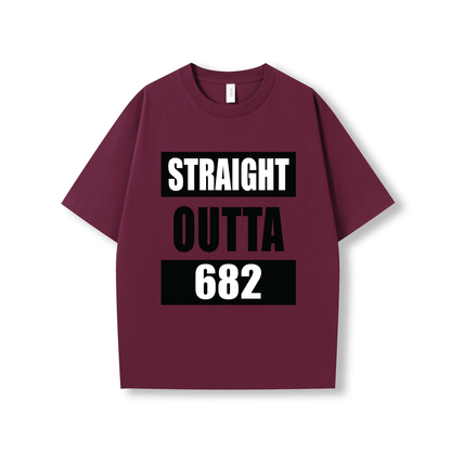 STRAIGHT OUTTA 682 | OVERSIZE UNISEX TEE - Stick N It