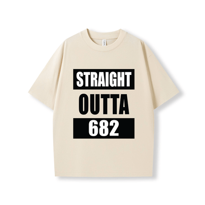 STRAIGHT OUTTA 682 | OVERSIZE UNISEX TEE - Stick N It
