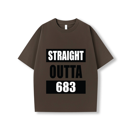 STRAIGHT OUTTA 683 | OVERSIZE UNISEX TEE - Stick N It