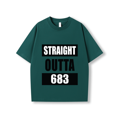 STRAIGHT OUTTA 683 | OVERSIZE UNISEX TEE - Stick N It