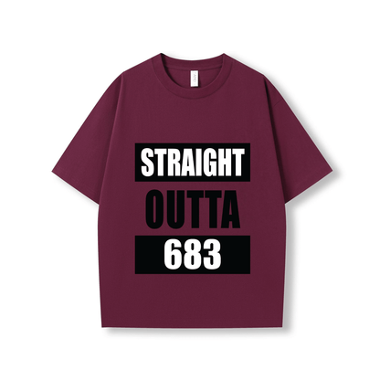 STRAIGHT OUTTA 683 | OVERSIZE UNISEX TEE - Stick N It