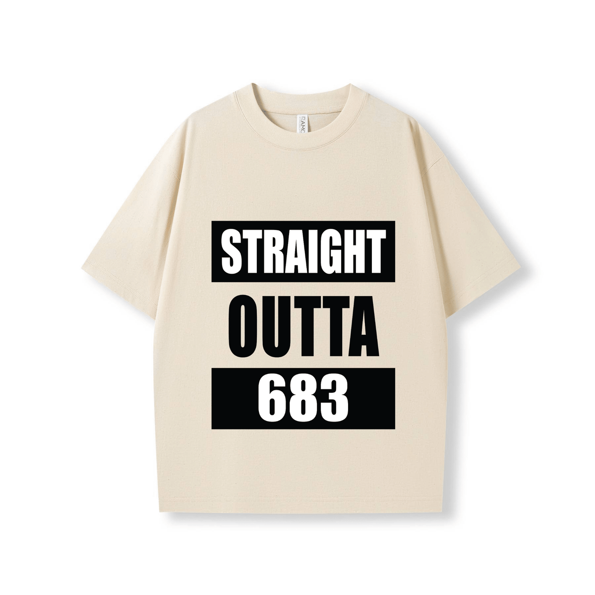 STRAIGHT OUTTA 683 | OVERSIZE UNISEX TEE - Stick N It