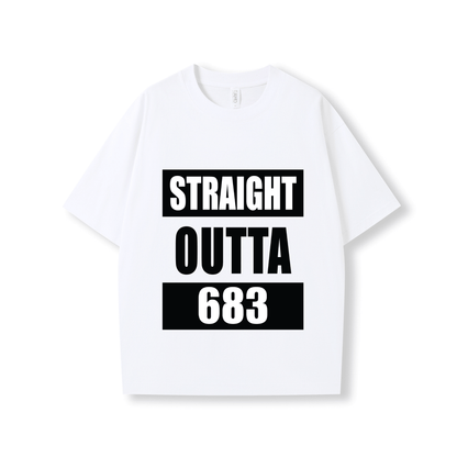STRAIGHT OUTTA 683 | OVERSIZE UNISEX TEE - Stick N It