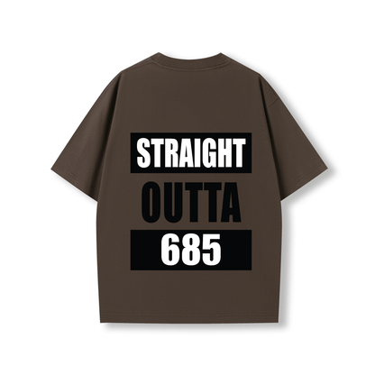 STRAIGHT OUTTA 685 | OVERSIZE UNISEX TEE - Stick N It