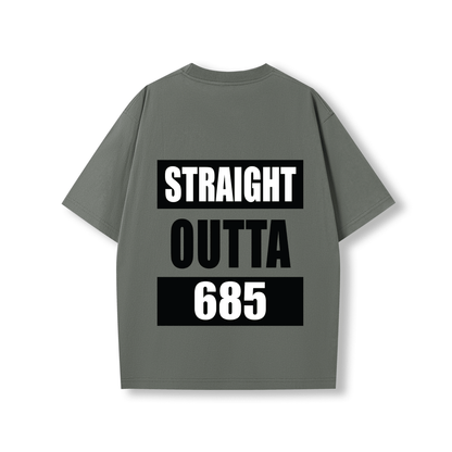 STRAIGHT OUTTA 685 | OVERSIZE UNISEX TEE - Stick N It
