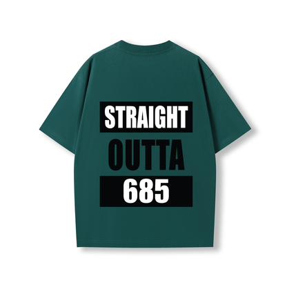 STRAIGHT OUTTA 685 | OVERSIZE UNISEX TEE - Stick N It