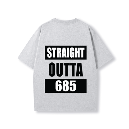 STRAIGHT OUTTA 685 | OVERSIZE UNISEX TEE - Stick N It