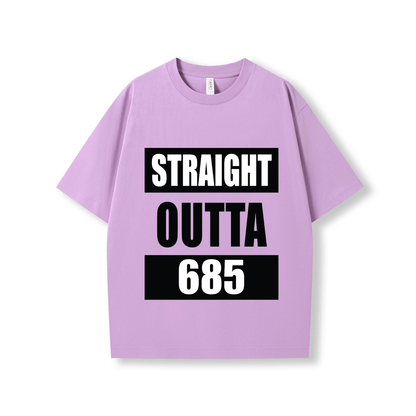 STRAIGHT OUTTA 685 | OVERSIZE UNISEX TEE - Stick N It