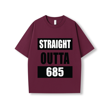 STRAIGHT OUTTA 685 | OVERSIZE UNISEX TEE - Stick N It