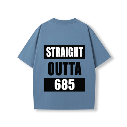 STRAIGHT OUTTA 685 | OVERSIZE UNISEX TEE - Stick N It